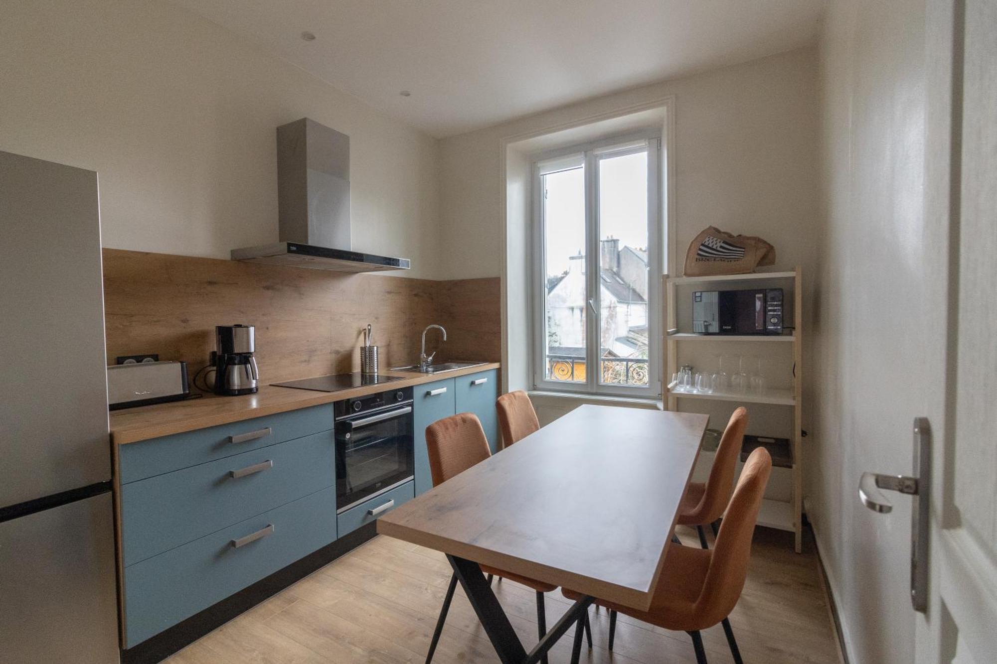 Le Cocon Urbain Apartment Quimper Bagian luar foto